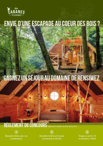 Affiche cabanes de rensiwez