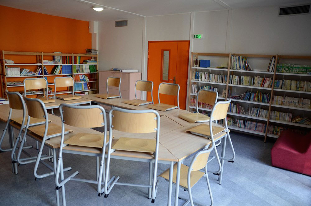 salle de classe modulaire haut de gamme