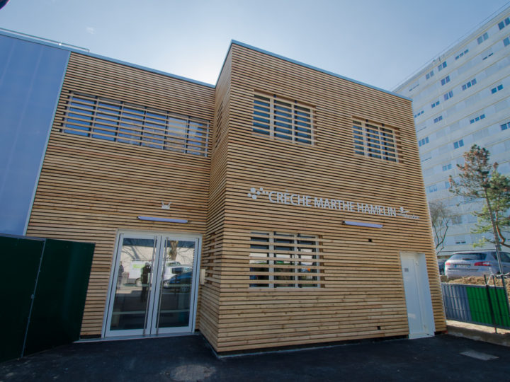 Une crèche architecturée proche Paris