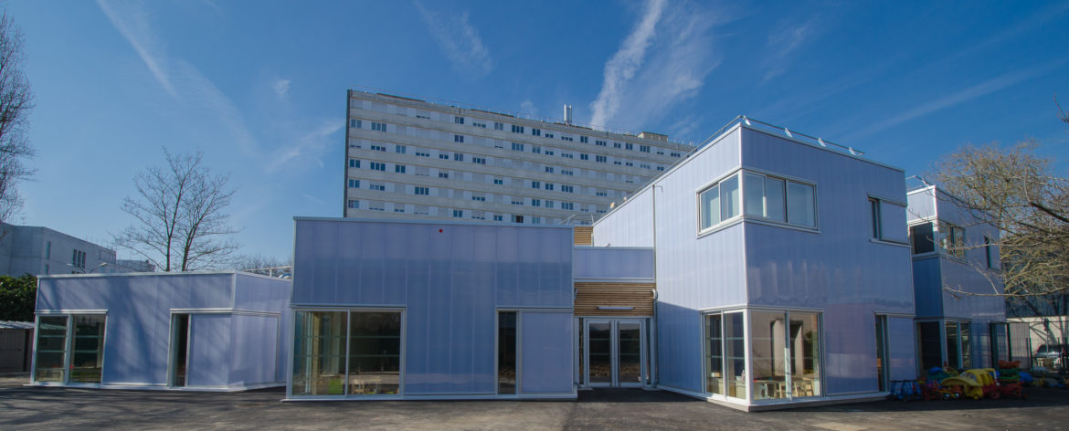 Crèche modulaire bois - Bérangère Giaux architecte