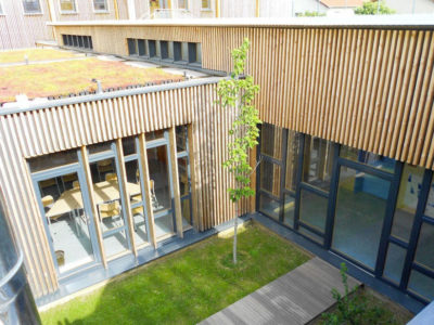 construction d'une école modulaire bois déplaçable