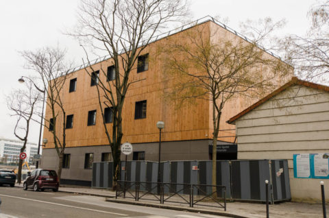 Ecole Erlanger - Paris - SELVEA bâtiments modulaires bois